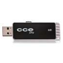 Pen drive 8gb cce preto retrátil - R$ 33,85