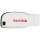 Pen drive 8gb sandisk cruzer blade edição limitada branco - R$ 39,53