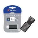 PEN DRIVE PINSTRIPE 8GB RETRATIL PR - R$ 27,30