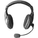 Headset profissional couro aztec - R$ 23,49