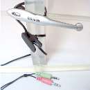 Fone de ouvido c/ microfone dr hank - R$ 7,19