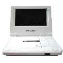 Dvd player portátil lcd 7 pol lcd - R$ 349,00