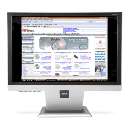 Monitor lcd aoc 15,4 wide slim - R$ 329,00