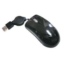 Mini mouse óptico preto 800 dpi retrátil multilaser - mo048