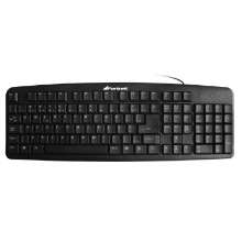 Teclado preto standard abnt2 fortrek ps/2