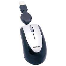 Mini mouse clássico retrátil multilaser usb - mo073