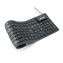 Teclado flexível compacto preto usb multilaser - tc092