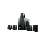 Home Theater 5.1 40W RMS Preto Multilaser