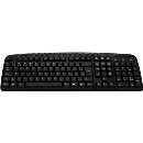 Teclado multimídia light usb preto - R$ 14,80