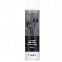 Fone de ouvido preto fashion earbuds sony - mdr-e10lp
