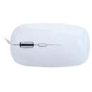 Mouse óptico usb dr. hank branco - R$ 17,10