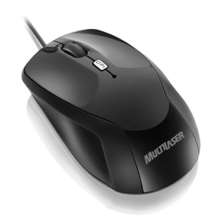 Mouse laser 2000 dpi usb, alta precisão, multilaser - mo147
