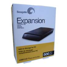 Hd externo seagate 500gb expansion portátil