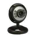 Webcam 2.0mp pctop prata/preto - R$ 19,45