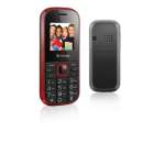 Celular mirage pop preto/vermelho - R$ 110,45