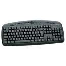 TECLADO MULTIMIDIA USB PRETO 20  - R$ 20,30