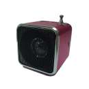 CAIXA DE SOM MP3 C/ USB ROSA FQ61 - R$ 24,05