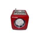 CAIXA DE SOM C/ USB VERMELHO COD. W - R$ 21,40