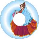 Etiqueta fosco fada no cd - R$ 1,39