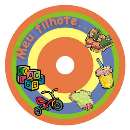 Etiq offset meu filhote cd/dvd - R$ 0,24