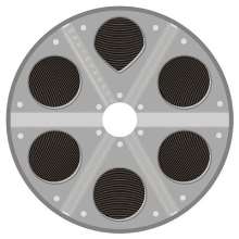 Etiqueta offset rolo filme 