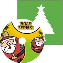 Kit boas festas - cd-r + etiqueta + envelope