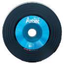 Cd-r aztec vinil azul 700mb - R$ 0,64