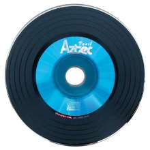 Cd-r aztec vinil azul 700mb 80min 48x