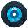 Cd-r aztec vinil azul 700mb 80min 48x - R$ 0,63