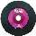 Cd-r aztec vinil rosa 700mb 80min 48x - R$ 0,63