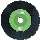 Cd-r aztec vinil verde 700mb 80min 48x - R$ 0,63