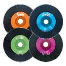 Cd-r aztec vinil kit 4 cores - R$ 0,65