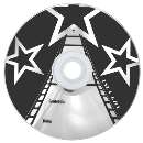 Dvd-r silk estrela preto aztec - R$ 0,61