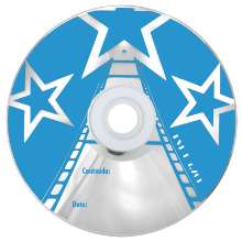 Dvd-r silk estrela azul aztec