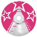 Dvd-r silk estrela rosa aztec - R$ 0,61