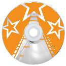 Dvd-r silk estrela laranja aztec - R$ 0,62