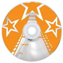 Dvd-r silk estrela laranja aztec