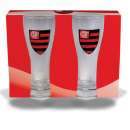 Kit de 2 copos cerveja flamengo - R$ 17,86