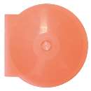Cd case 'bolachinha' vermelho - R$ 0,50
