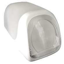 Porta cd/dvd compacto one touch transparente c13.060