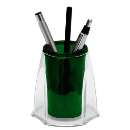 Porta canetas duocolor dello verde - R$ 4,99