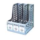 Porta revistas c/3 divisórias dello - R$ 42,30