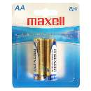 Pilha alcalina maxell aa gold - R$ 3,80