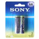 Pilha alcalina sony aa c/2 - R$ 2,45