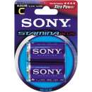 Pilha alcalina c média sony - R$ 6,55