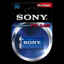 Bateria alcalina sony 9v