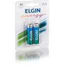 Pilha AA energy elgin alcalina - R$ 2,34