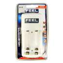 Carregador de pilha feel bivolt - R$ 9,58