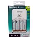 Recarregador pilhas c/4 pilhas sony - R$ 65,00