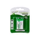 Bateria recarregável 9v 250 mah - R$ 31,50